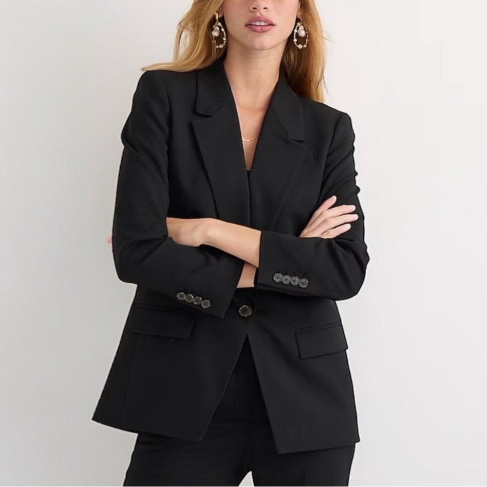 J. Crew Black Blazer